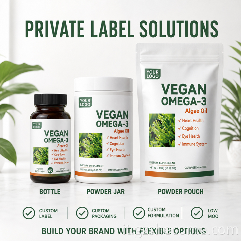 Vegan Omega 3 Algae Softgels11